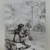 Гринішин Данило, 16 років, Біля фонтану, графіка, ручка,  викл. Яржемський С.В.
